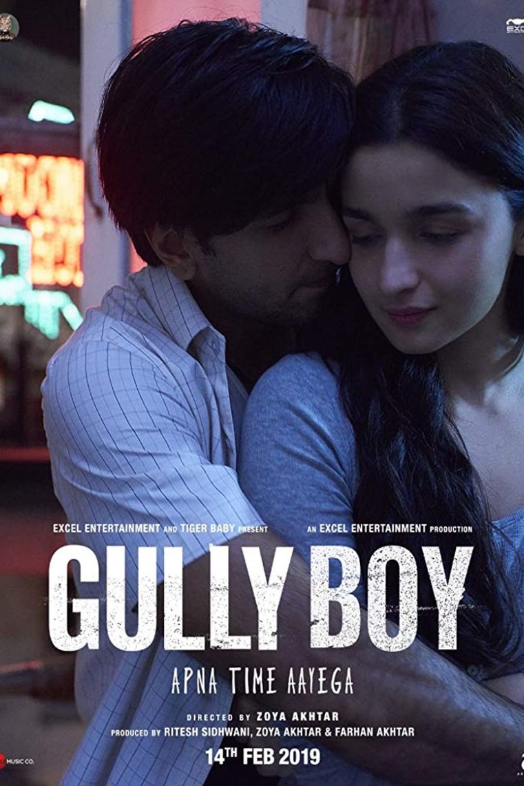 Hindi poster of the movie Gully Boy