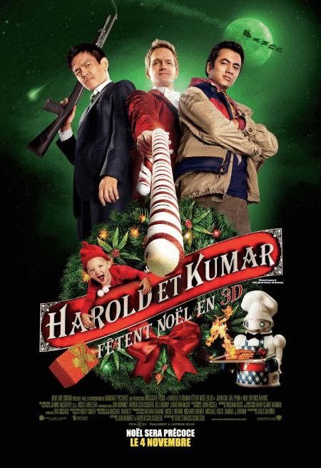 L'affiche du film Harold et Kumar fêtent Noël