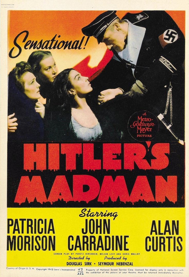 L'affiche du film Hitler's Madman