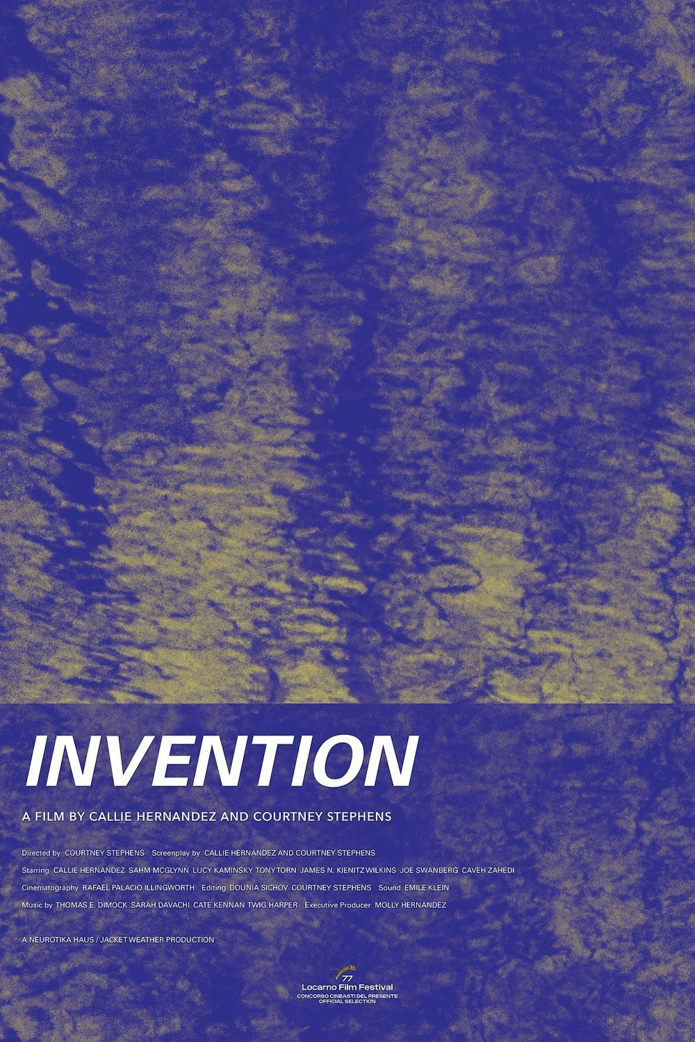 L'affiche du film Invention [2024]