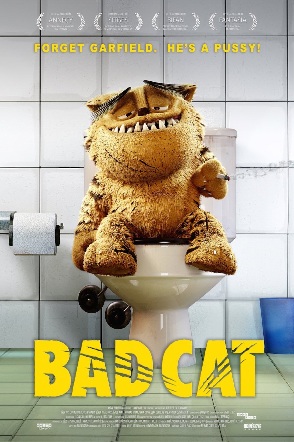 L'affiche du film Bad Cat