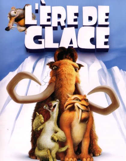 L'affiche du film L'Ère de glace