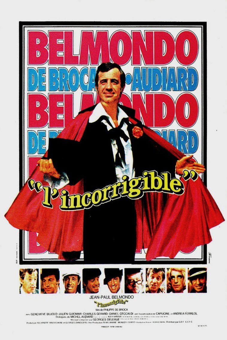 L'affiche du film L'incorrigible