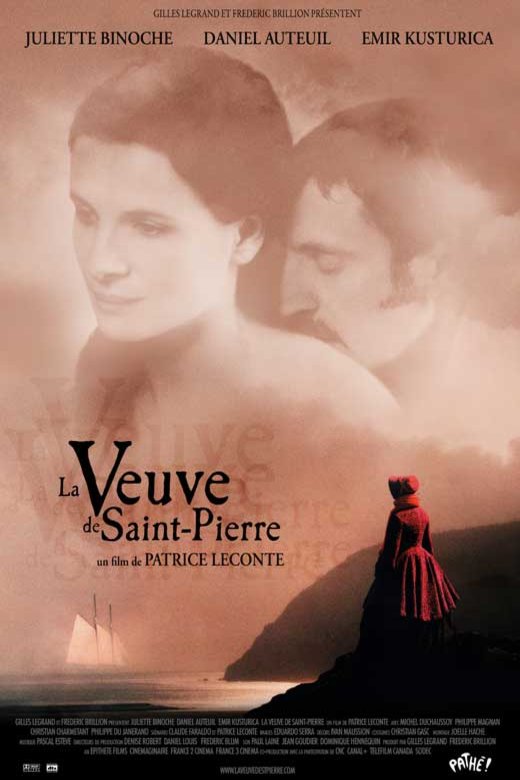 L'affiche du film La veuve de Saint-Pierre