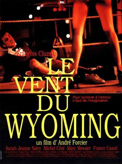 L'affiche du film Le vent du Wyoming