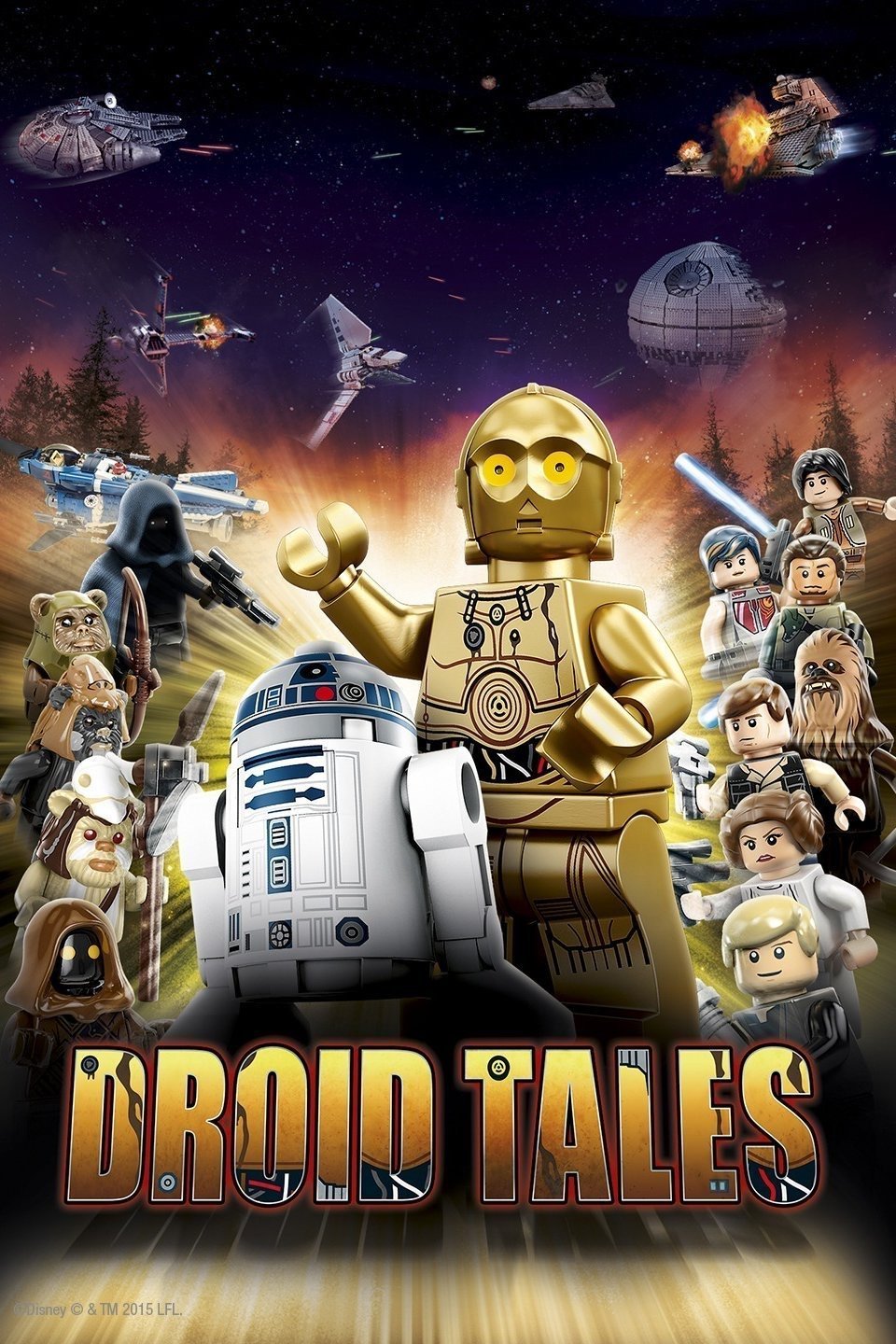 L'affiche du film Lego Star Wars: Droid Tales
