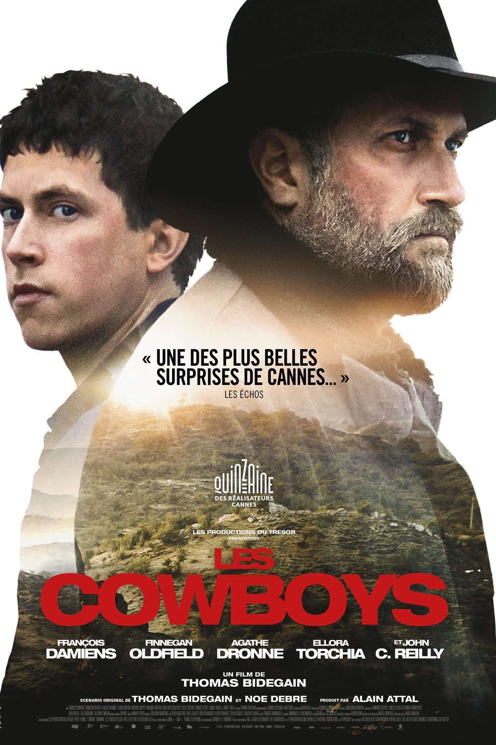 L'affiche du film Les Cowboys