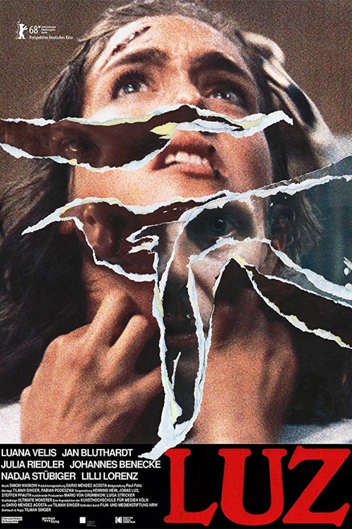 German poster of the movie Luz