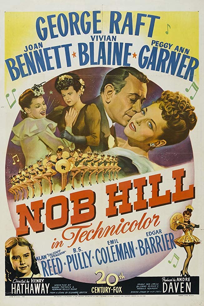 L'affiche du film Nob Hill [1945]