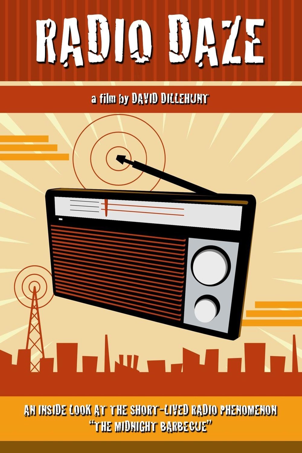 L'affiche du film Radio Daze
