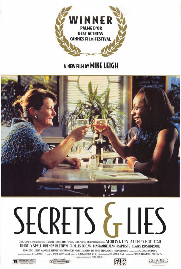 L'affiche du film Secrets And Lies [1996]