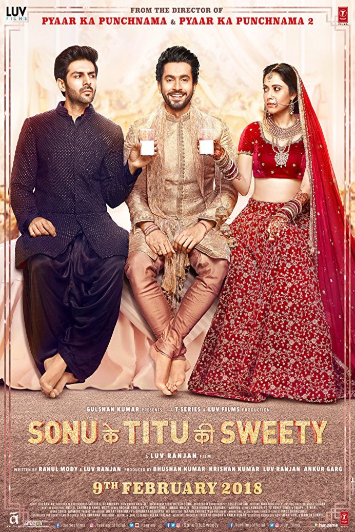 Hindi poster of the movie Sonu Ke Titu Ki Sweety