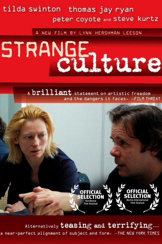 L'affiche du film Strange Culture