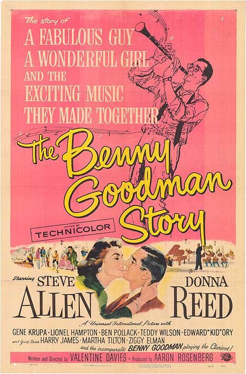 L'affiche du film The Benny Goodman Story