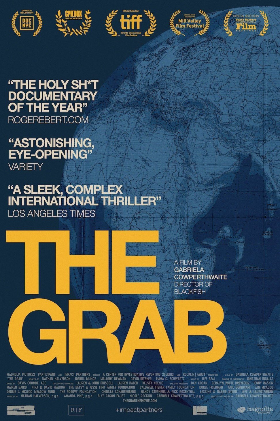 L'affiche du film The Grab