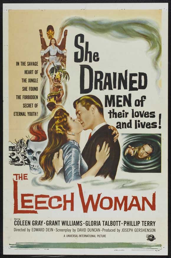 L'affiche du film The Leech Woman