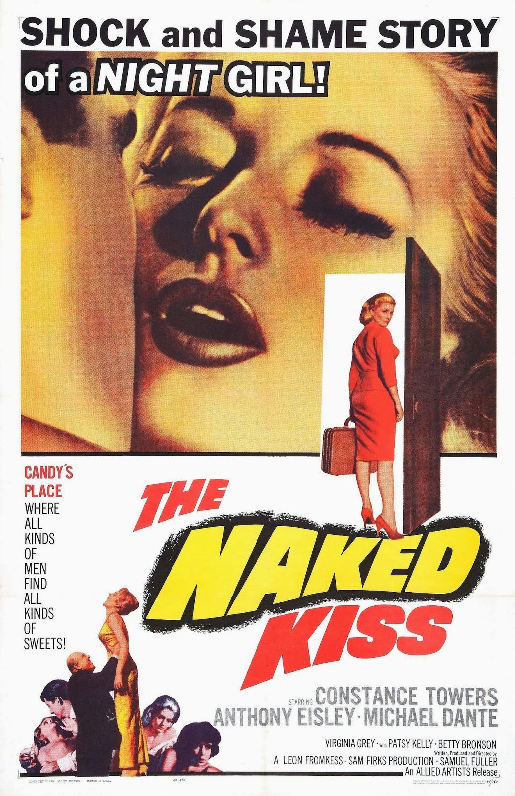 Poster of the movie The Naked Kiss [1964]