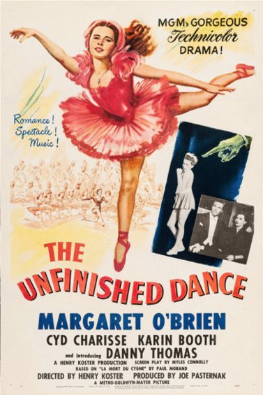 L'affiche du film The Unfinished Dance