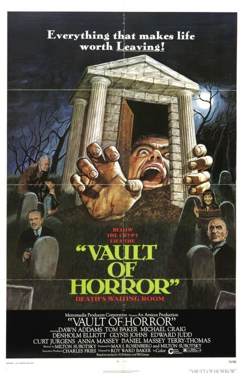 L'affiche du film The Vault of Horror