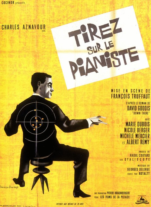 L'affiche du film Tirez sur le pianiste