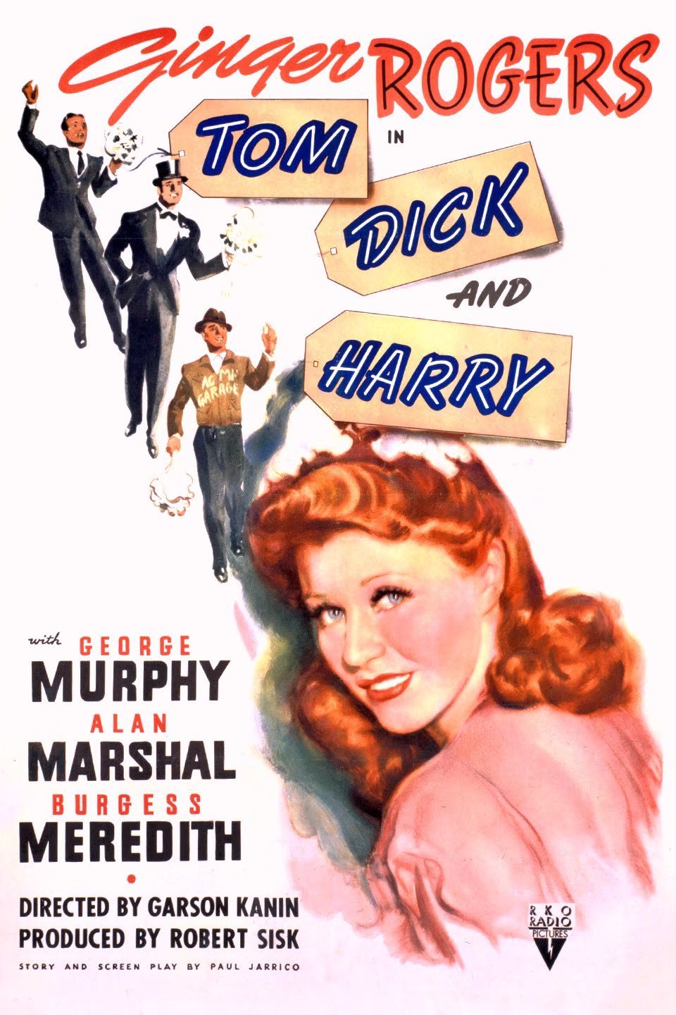 L'affiche du film Tom, Dick and Harry
