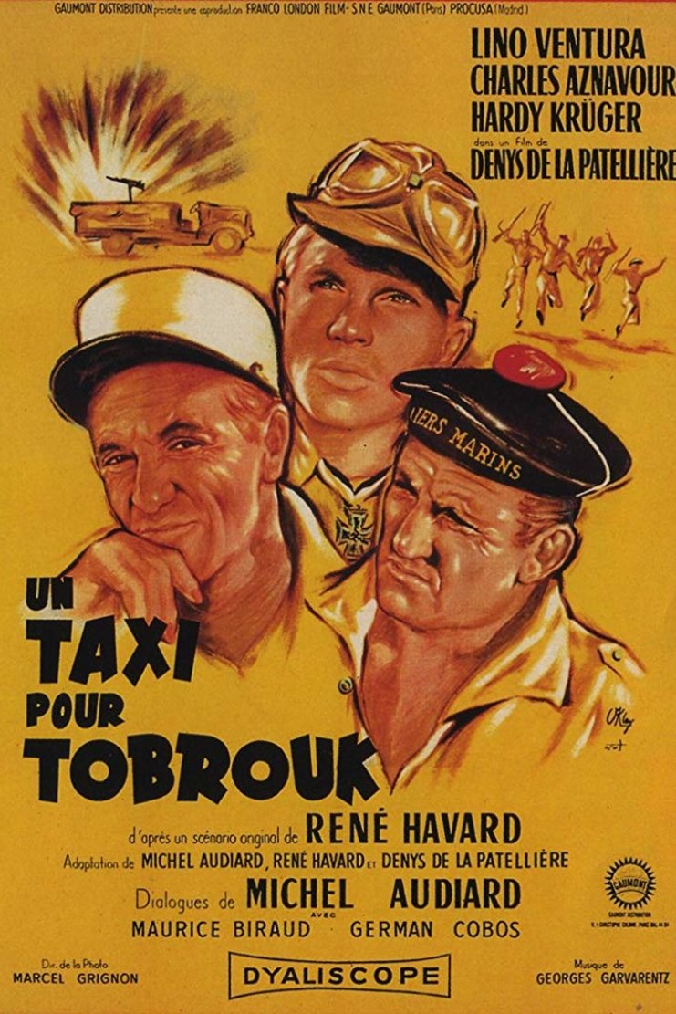 L'affiche du film Un taxi pour Tobrouk