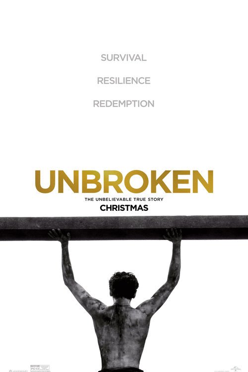 L'affiche du film Unbroken