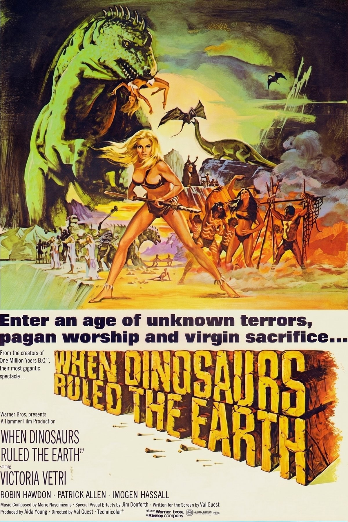 Poster of the movie When Dinosaurs Ruled the Earth [1970]