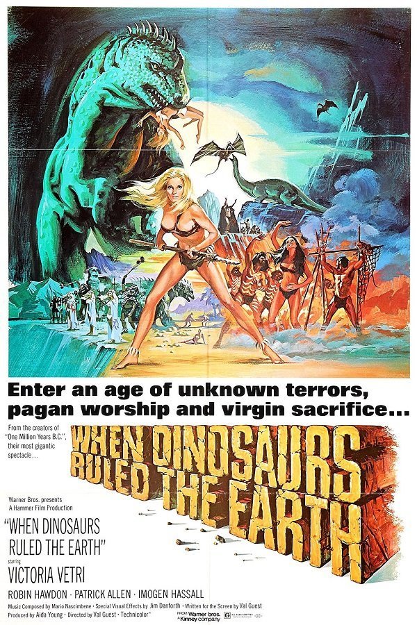 Poster of the movie When Dinosaurs Ruled the Earth