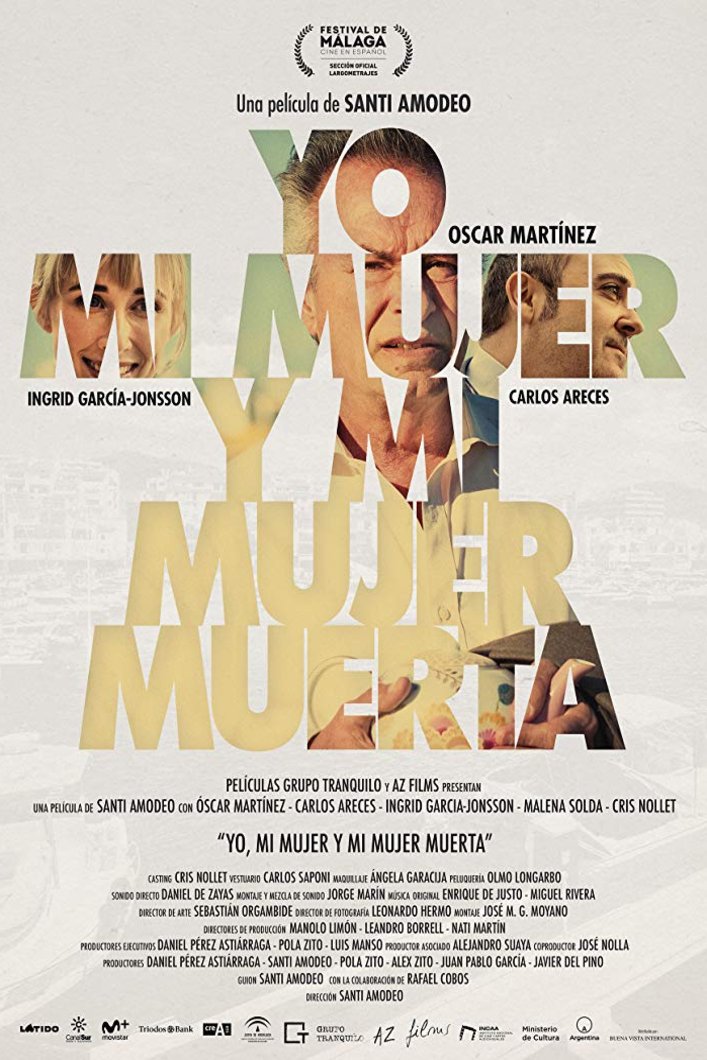 Spanish poster of the movie Me, Myself and My Dead Wife
