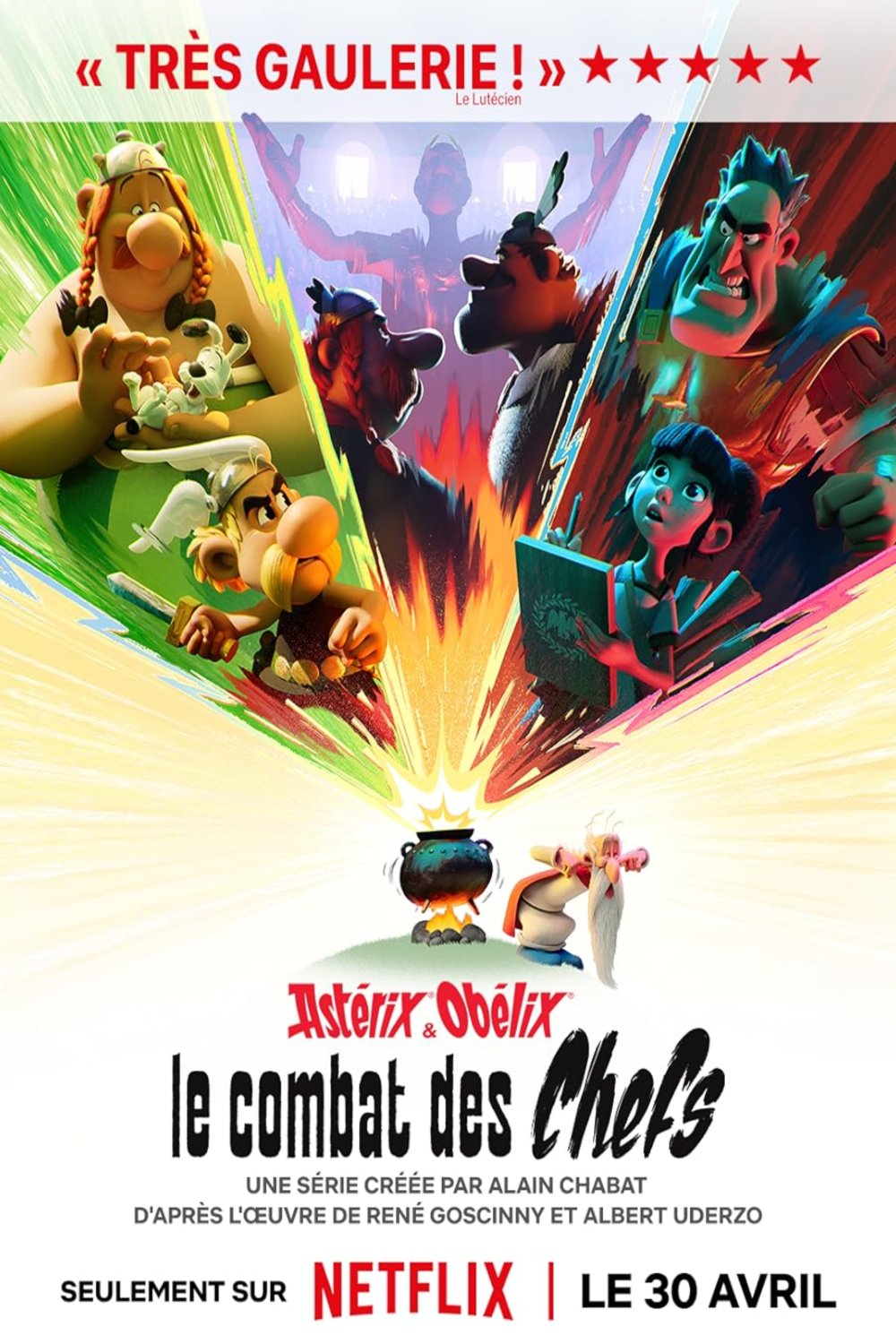 L'affiche du film Astérix & Obélix: Le combat des chefs