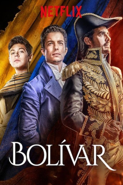 Spanish poster of the movie Bolívar