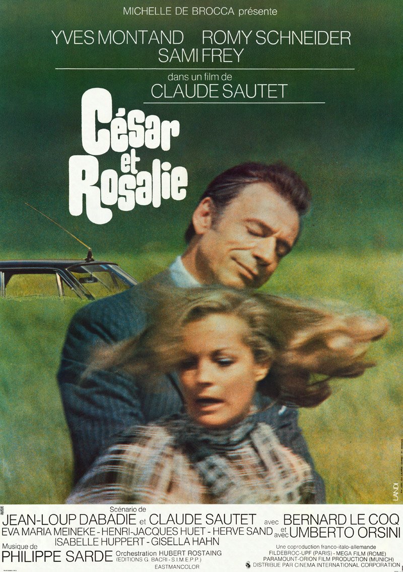 L'affiche du film César et Rosalie