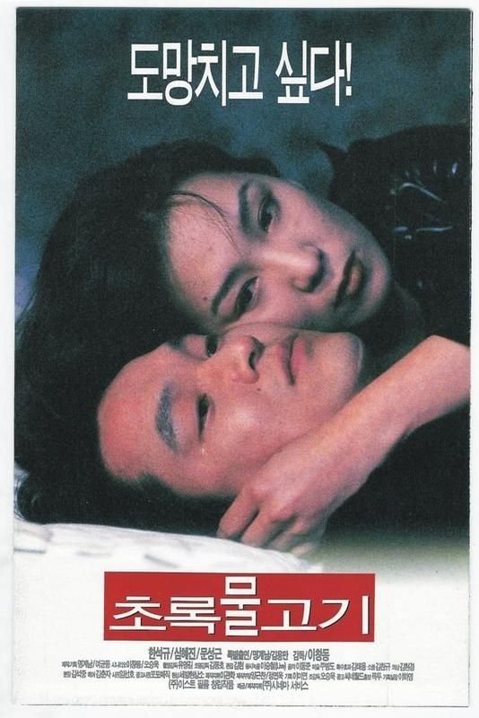 L'affiche originale du film Chorok mulkogi en coréen