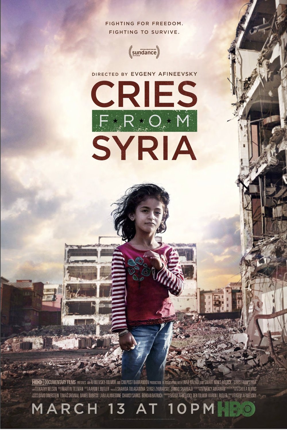 Poster of the movie Cries from Syria
