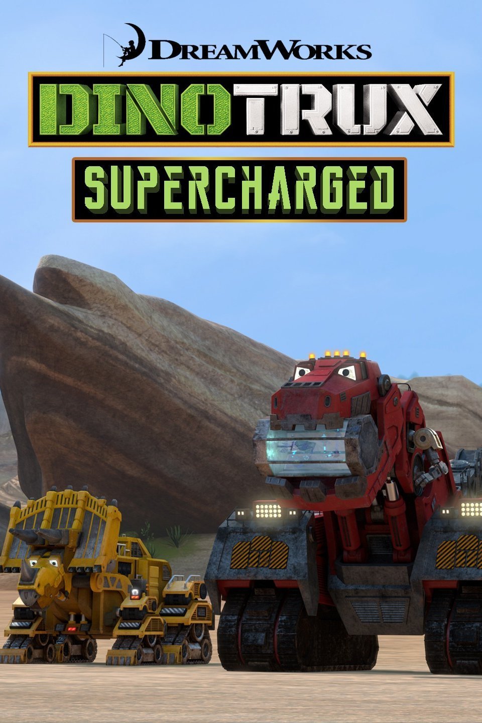 L'affiche du film Dinotrux Supercharged