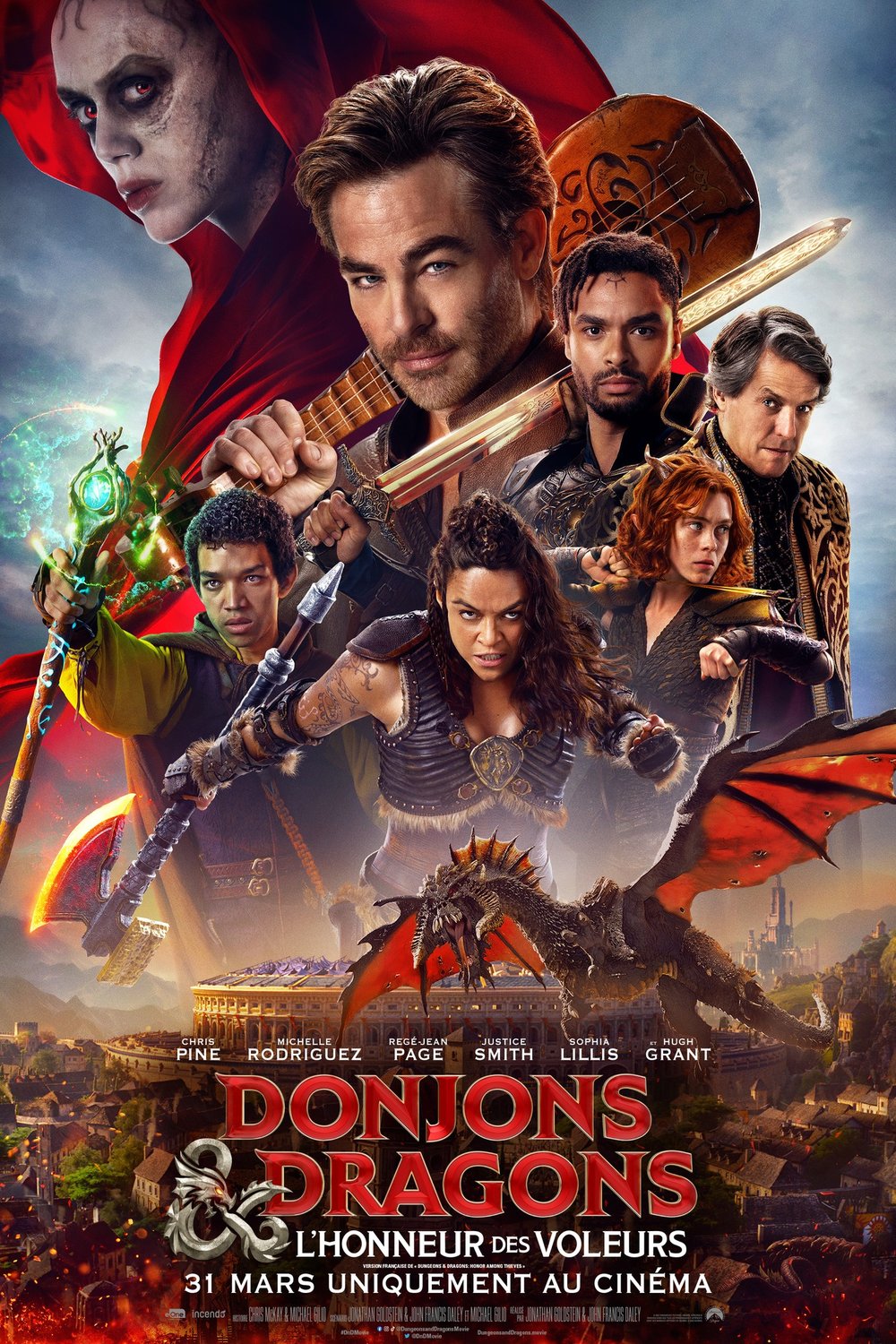 L'affiche du film Donjons & Dragons: L'honneur des voleurs