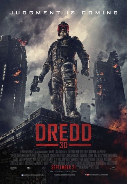 L'affiche du film Dredd