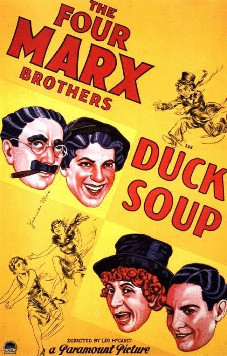 L'affiche du film Duck Soup