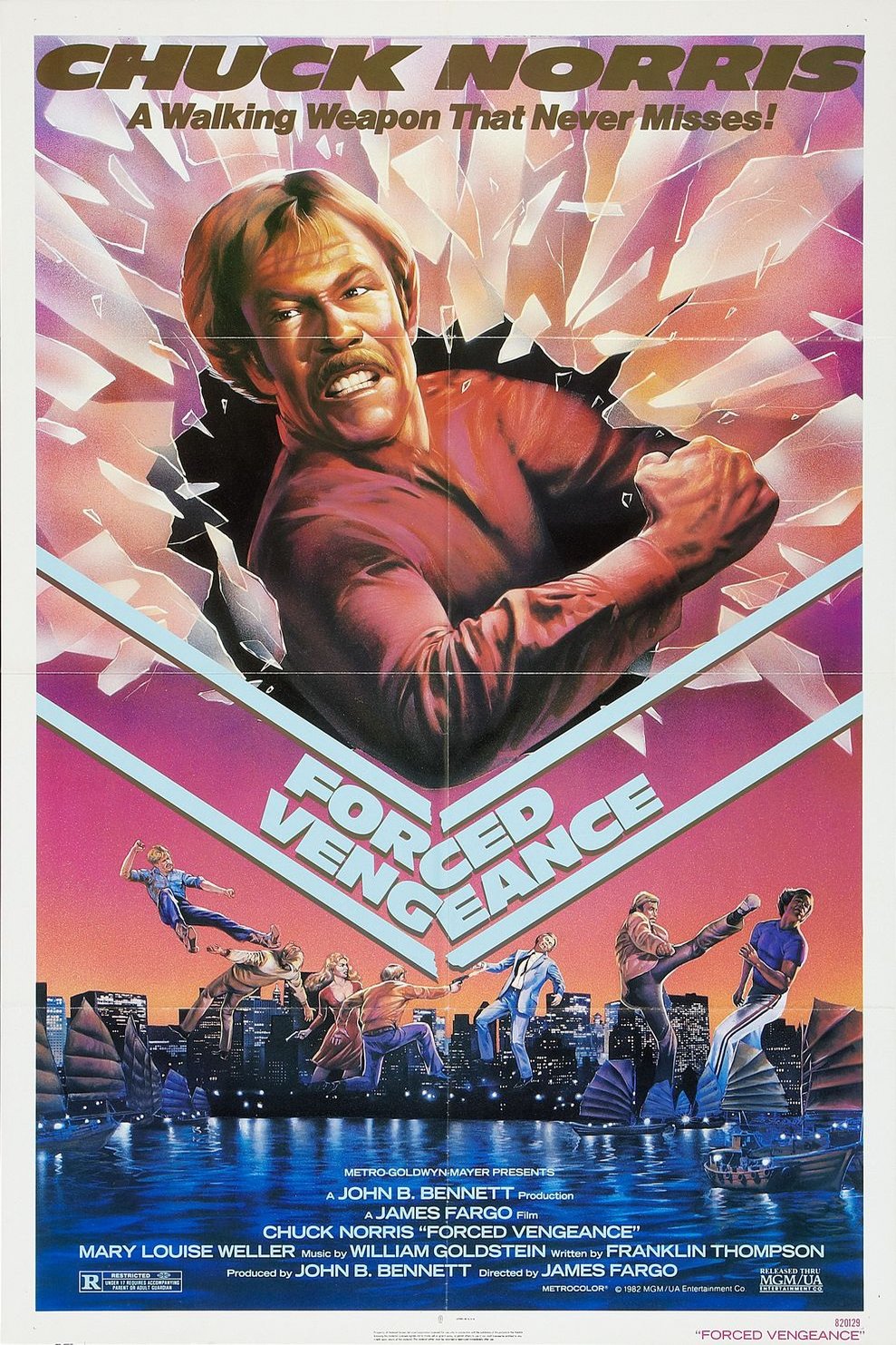 L'affiche du film Forced Vengeance