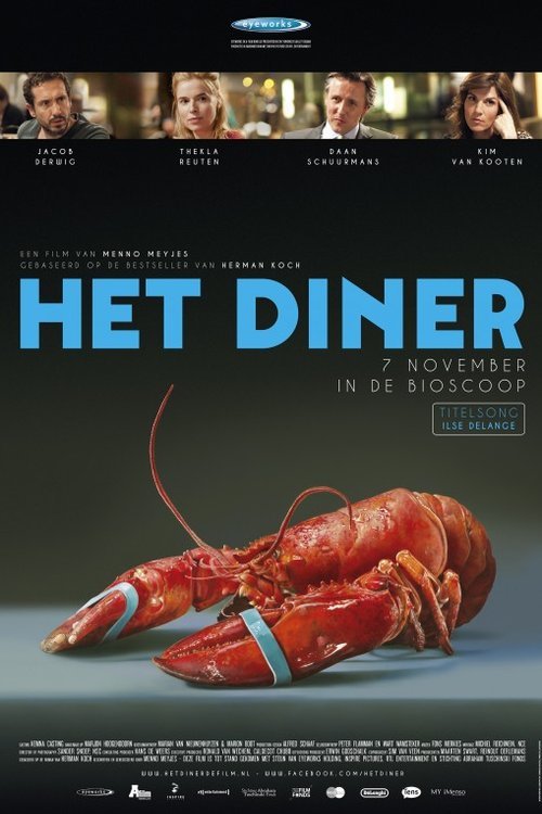 L'affiche du film The Dinner