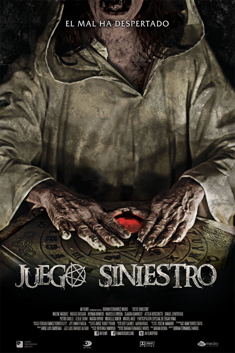 Spanish poster of the movie Juego siniestro