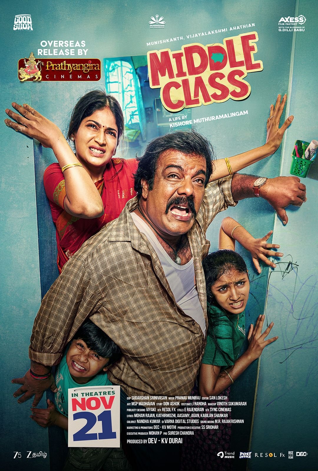 L'affiche du film Middle Class [2025]