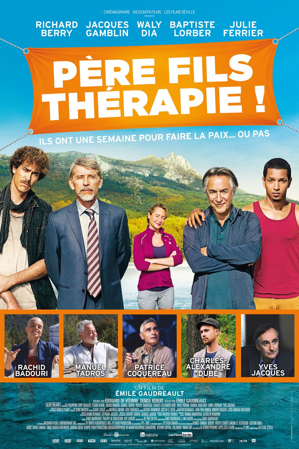 L'affiche du film Père fils thérapie!