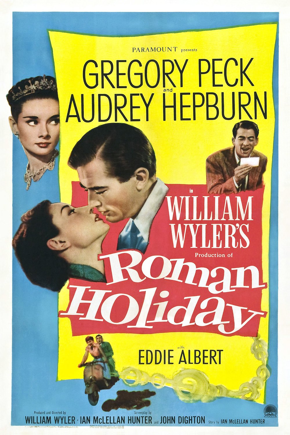 L'affiche du film Roman Holiday