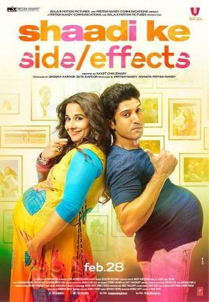 L'affiche originale du film Shaadi Ke Side Effects en Hindi