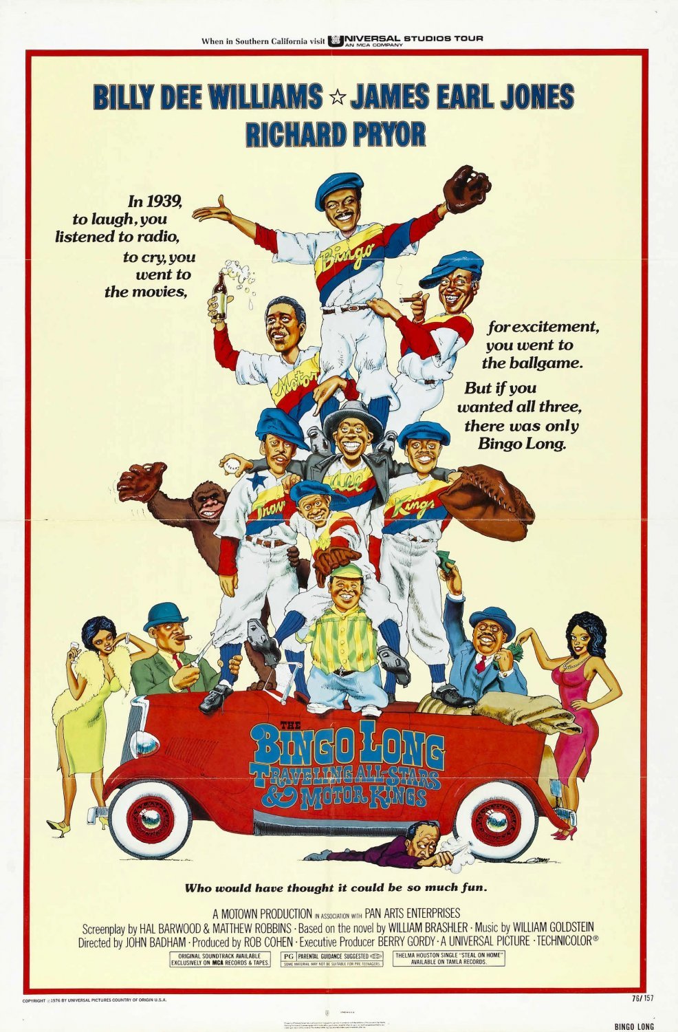 L'affiche du film The Bingo Long Traveling All-Stars & Motor Kings