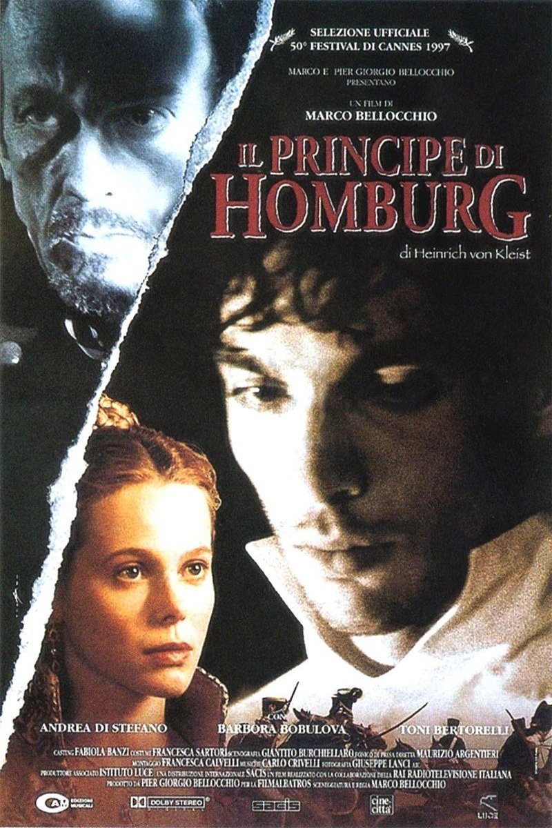 L'affiche originale du film Il principe di Homburg en italien