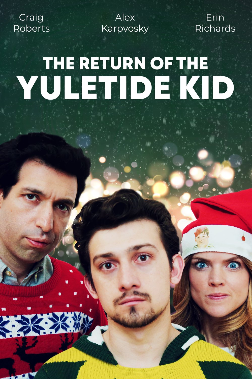 L'affiche originale du film The Return of the Yuletide Kid en anglais