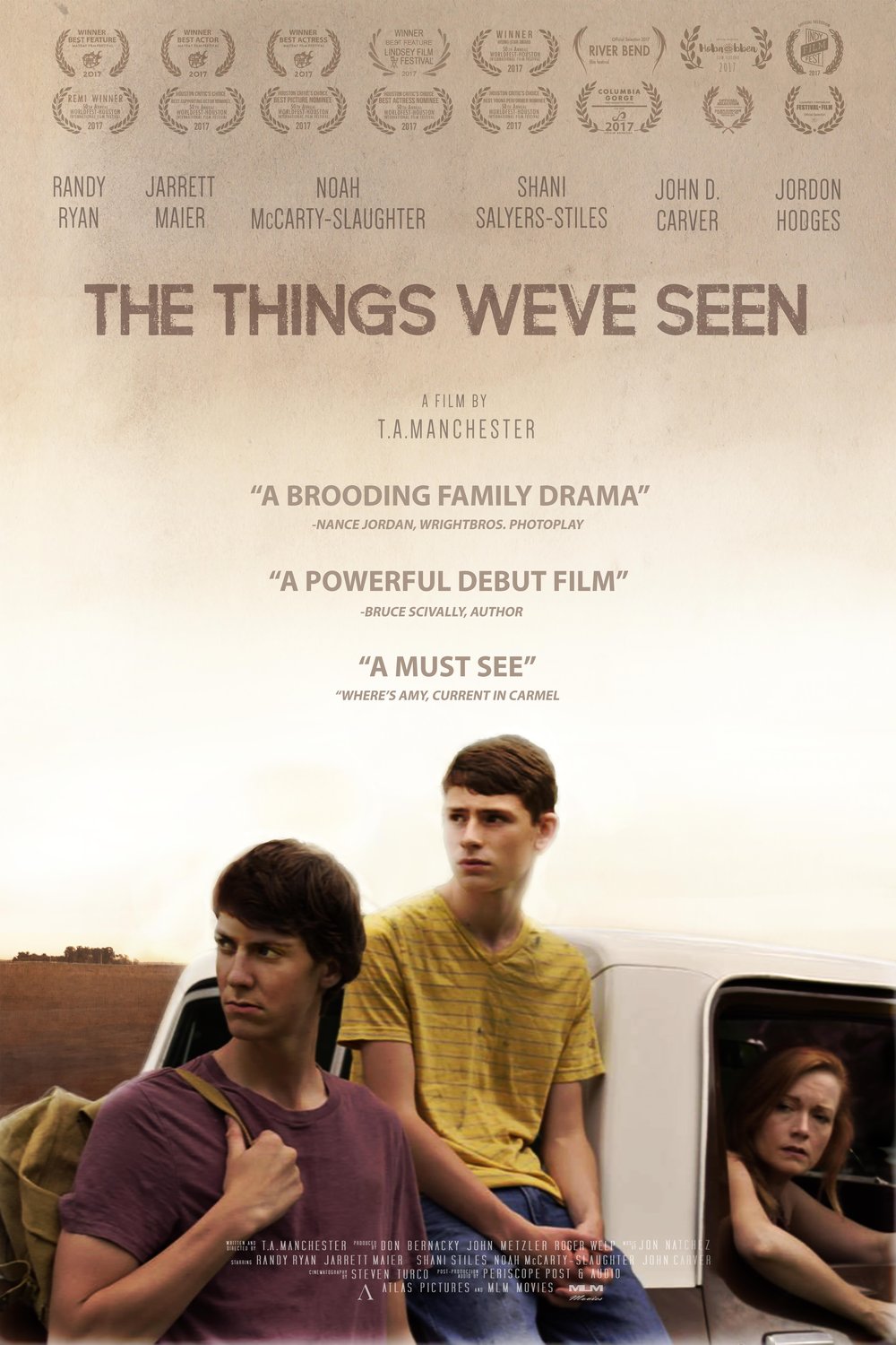 L'affiche du film The Things We've Seen